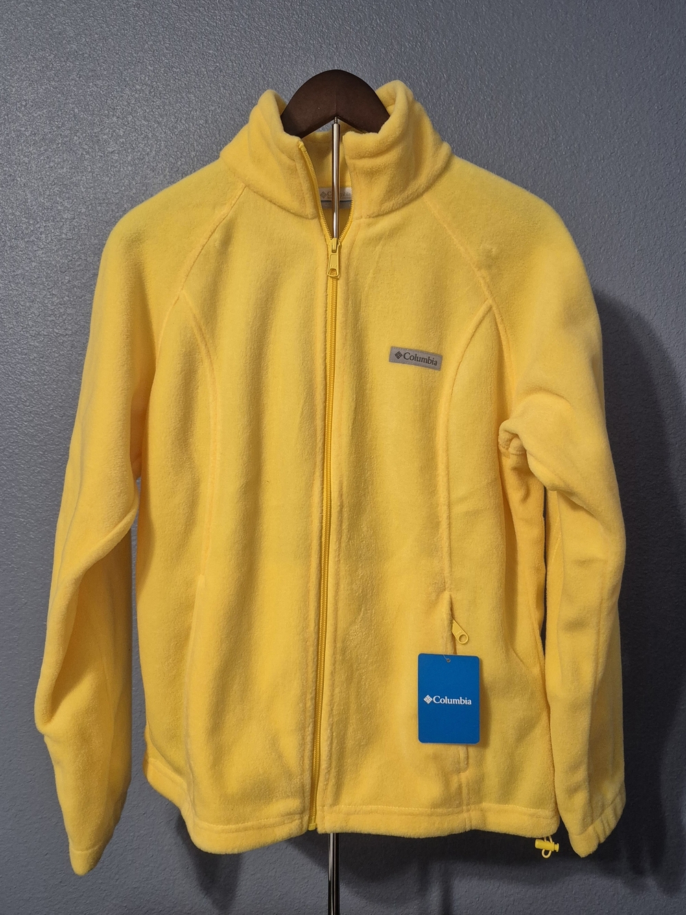 Columbia Benton Springs Full Zip Fleece Jacket Yellow